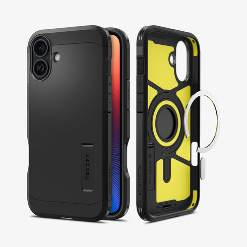 כיסוי Spigen לאייפון 16 מסדרה Tough Armor AI (MagFit)